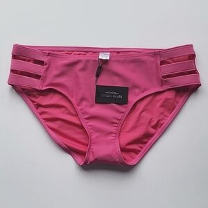 Ocean Blues Women's Pink Full Coverage Swim Brief